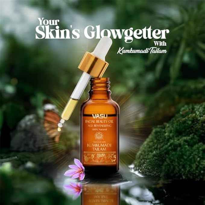 Vasu FACIAL BEAUTY OIL - WITH KUMKUMADI TAILAM - Image 2